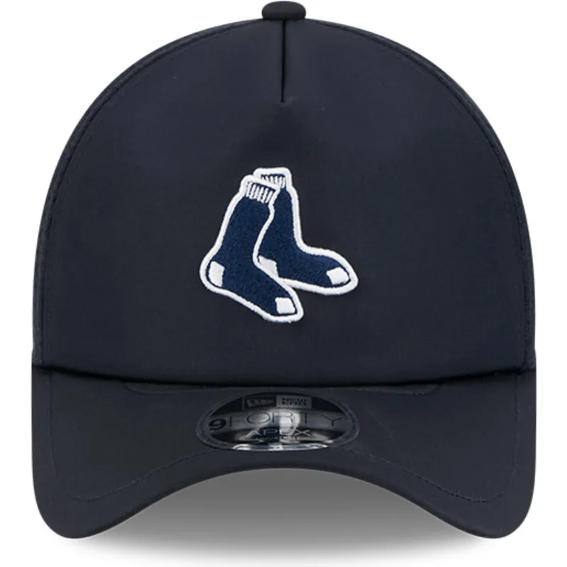 siltovky-zaoblena-kamionista-tmavomodra-snapback-9forty-apex-bp-boston-red-sox-mlb-new-era