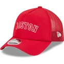 siltovky-zaoblena-kamionista-cervena-snapback-9forty-apex-bp-letters-boston-red-sox-mlb-new-era