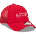 siltovky-zaoblena-kamionista-cervena-snapback-9forty-apex-bp-letters-boston-red-sox-mlb-new-era