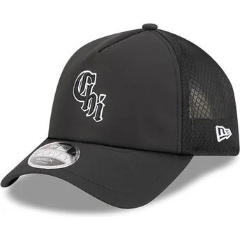 Šiltovka zaoblená čierna snapback 9FORTY APEX BP Chi Chicago White Sox MLB New Era