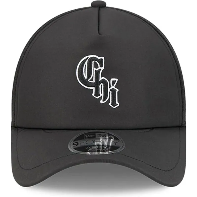 siltovka-zaoblena-cierna-snapback-9forty-apex-bp-chi-chicago-white-sox-mlb-new-era