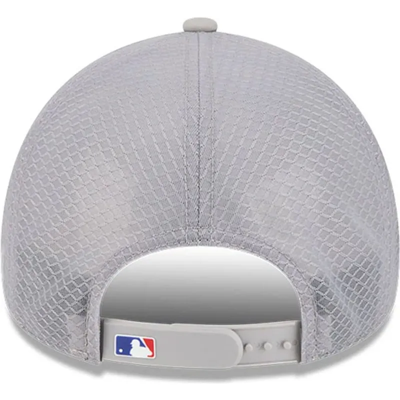 graue-trucker-kappe-9forty-apex-batting-practice-der-los-angeles-dodgers-mlb-von-new-era