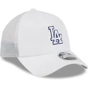 weisse-trucker-kappe-9forty-apex-batting-practice-der-los-angeles-dodgers-mlb-von-new-era