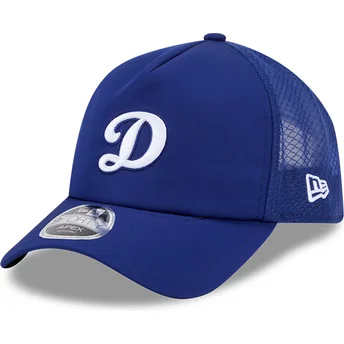 Cap zaoblená blue snapback 9FORTY APEX Batting Practice Los Angeles Dodgers MLB New Era