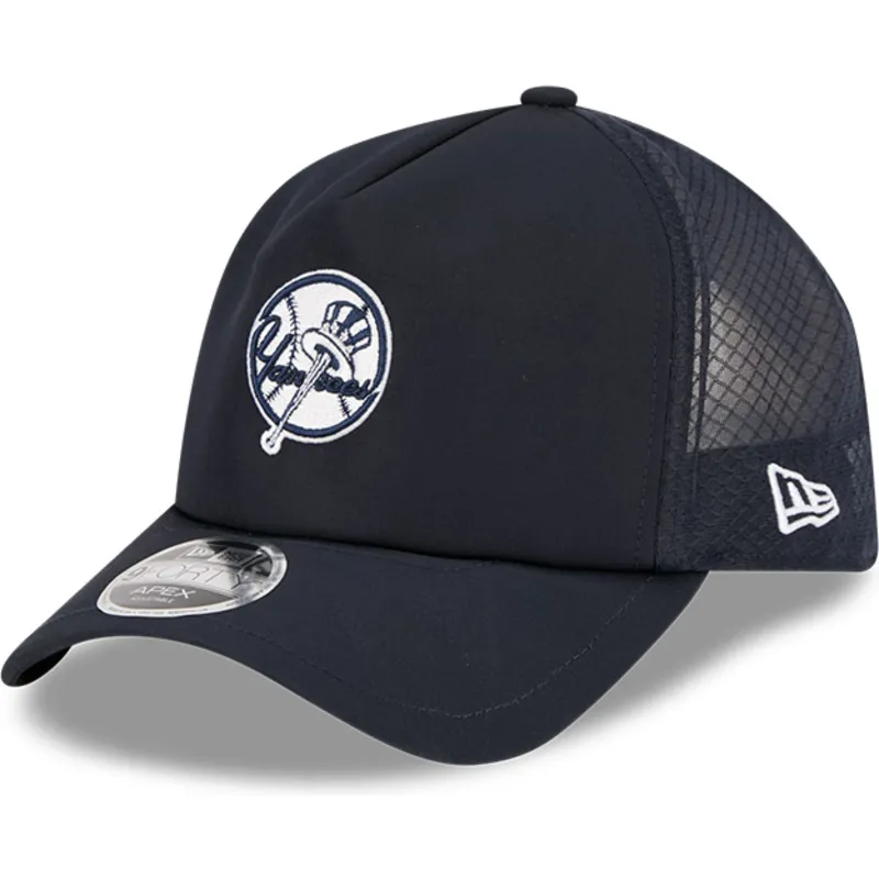 trucker-cap-marineblau-9forty-apex-batting-practice-alt-logo-von-new-york-yankees-mlb-von-new-era