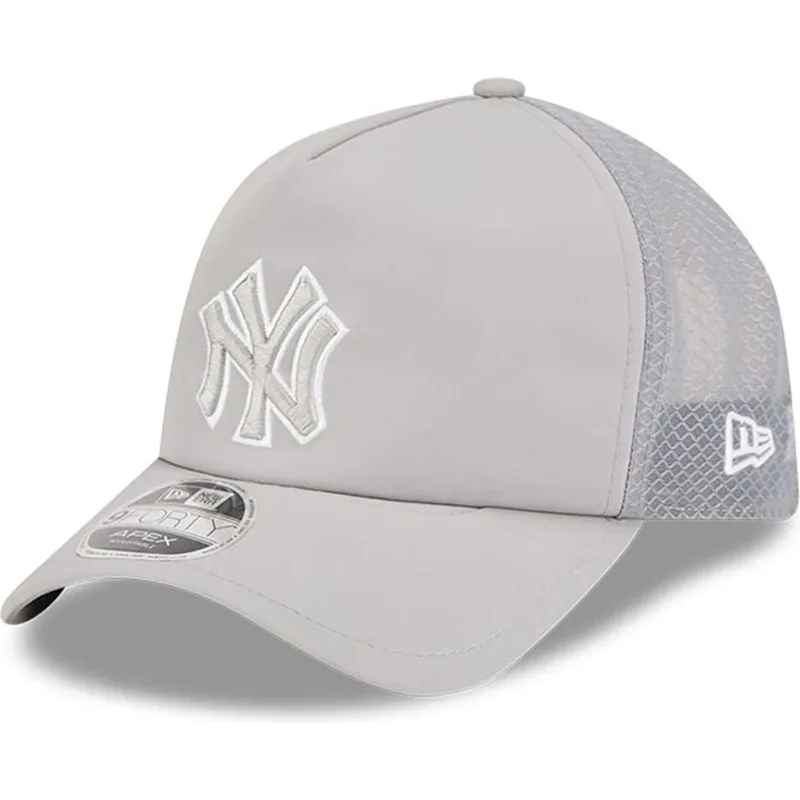 graue-trucker-kappe-9forty-apex-batting-practice-der-new-york-yankees-mlb-von-new-era
