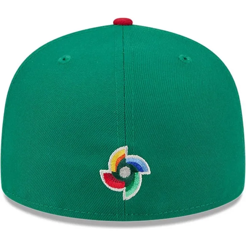 grune-flache-angepasste-59fifty-kappe-mexico-2026-world-baseball-classic-von-new-era