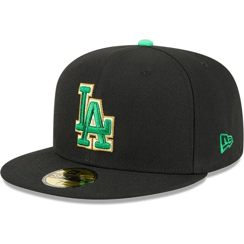 siltovka-rovna-cierna-upravena-59fifty-saint-patrick-s-day-los-angeles-dodgers-mlb-new-era