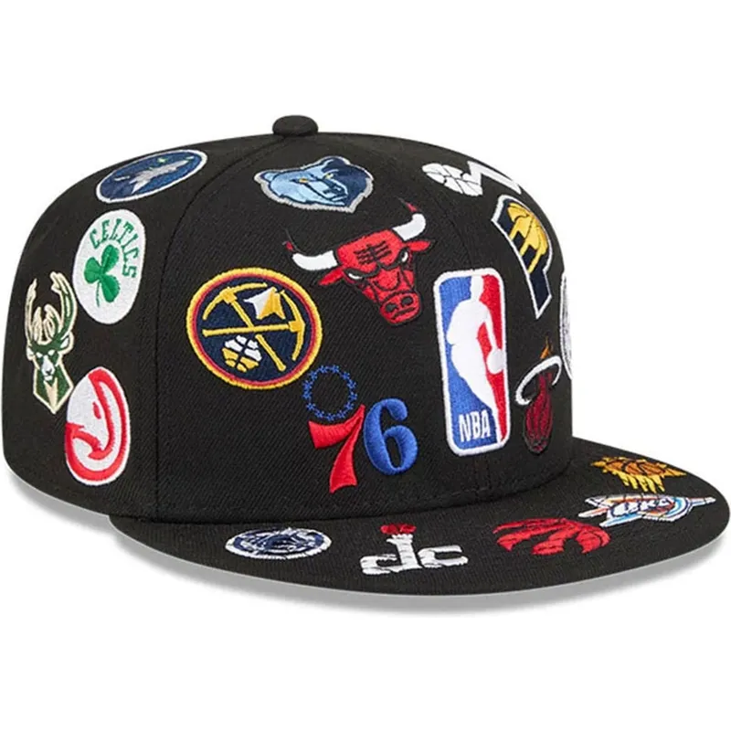 cap-rovna-black-ajustada-59fifty-all-over-nba-new-era cap-rovna-black-ajustada-59fifty-all-over-nba-new-era
