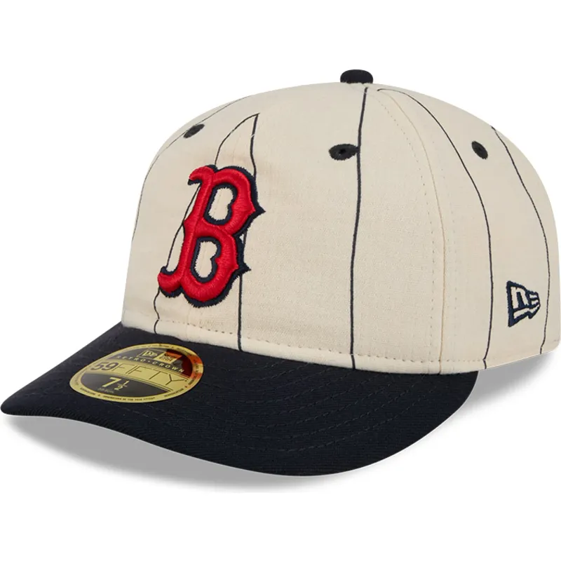 new-era-curved-brim-59fifty-retro-crown-linen-boston-red-sox-mlb-beige-fitted-cap