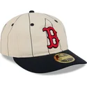 cap-zaoblena-beige-ajustada-59fifty-retro-crown-linen-boston-red-sox-mlb-new-era