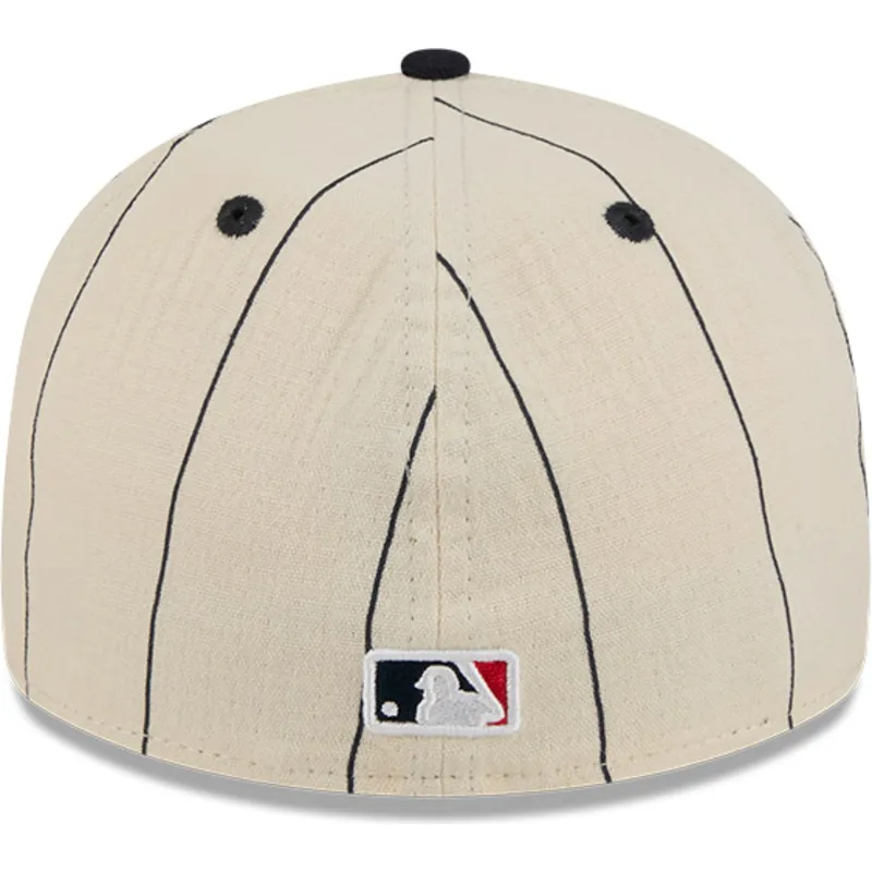 beige-gebogene-angepasste-59fifty-retro-crown-linen-kappe-von-boston-red-sox-mlb-von-new-era