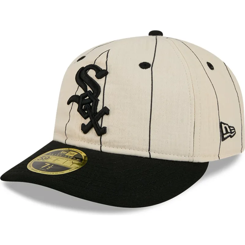 siltovky-rovna-bezova-upraveny-59fifty-retro-crown-linen-chicago-white-sox-mlb-new-era