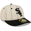 siltovky-rovna-bezova-upraveny-59fifty-retro-crown-linen-chicago-white-sox-mlb-new-era