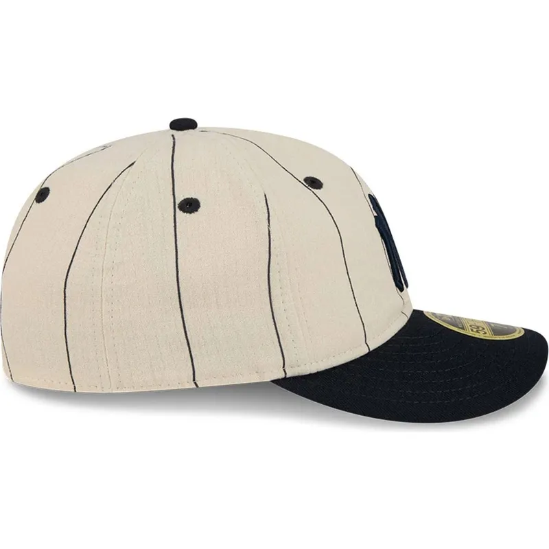siltovka-zaoblena-bezova-upravena-59fifty-retro-crown-linen-new-york-yankees-mlb-new-era