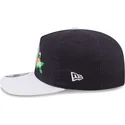 marineblaue-gebogene-snapback-kappe-19twenty-spring-training-der-new-york-yankees-mlb-von-new-era