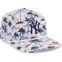 gorra-curva-multicolor-snapback-19twenty-printed-tropical-de-new-york-yankees-mlb-de-new-era