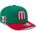 siltovka-zaoblena-zelena-snapback-9seventy-stretch-snap-mexico-2026-world-baseball-classic-world-baseball-classic-new-era
