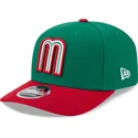siltovka-zaoblena-zelena-snapback-9seventy-stretch-snap-mexico-2026-world-baseball-classic-world-baseball-classic-new-era