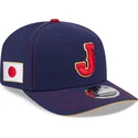 marineblaue-gebogene-snapback-kappe-9seventy-stretch-snap-japan-2026-world-baseball-classic-von-new-era