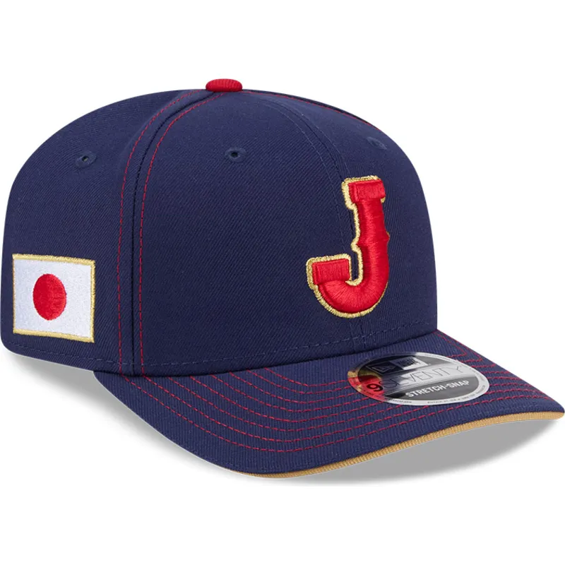 siltovka-zaoblena-tmavomodra-snapback-9seventy-stretch-snap-japan-2026-world-baseball-classic-world-baseball-classic-new-era