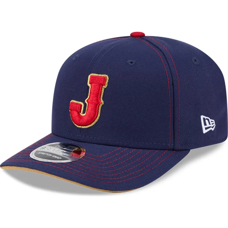 siltovka-zaoblena-tmavomodra-snapback-9seventy-stretch-snap-japan-2026-world-baseball-classic-world-baseball-classic-new-era