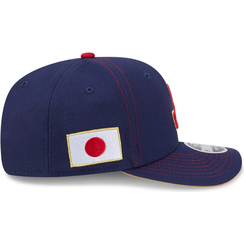 siltovka-zaoblena-tmavomodra-snapback-9seventy-stretch-snap-japan-2026-world-baseball-classic-world-baseball-classic-new-era