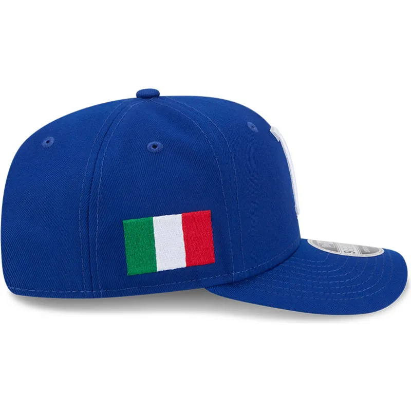 blaue-gebogene-kappe-snapback-9seventy-stretch-snap-italy-2026-world-baseball-classic-von-new-era
