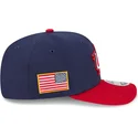 marineblaue-und-rote-gebogene-snapback-kappe-9seventy-stretch-snap-usa-2026-world-baseball-classic-von-new-era