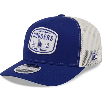 Cap zaoblená blue snapback 9SEVENTY Stretch Snap Patch Los Angeles Dodgers MLB New Era