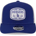 siltovky-zaoblena-kamionista-modra-snapback-9seventy-stretch-snap-patch-los-angeles-dodgers-mlb-new-era