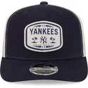 siltovka-zaoblena-tmavomodra-snapback-9seventy-stretch-snap-patch-new-york-yankees-mlb-new-era