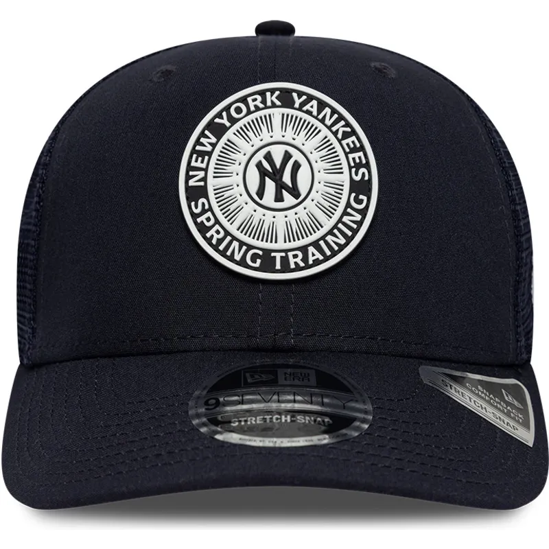 siltovka-zaoblena-tmavomodra-snapback-9seventy-stretch-snap-circle-spring-training-new-york-yankees-mlb-new-era