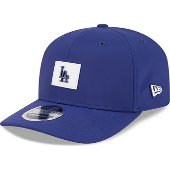 Gorra curva azul snapback 9SEVENTY Stretch Snap Clubhouse de Los Angeles Dodgers MLB de New Era