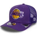 siltovka-zaoblena-fialova-snapback-9seventy-stretch-snap-eg-los-angeles-lakers-nba-new-era