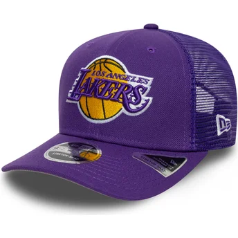 Šiltovka zaoblená fialová snapback 9SEVENTY Stretch Snap Eg Los Angeles Lakers NBA New Era