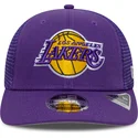 siltovka-zaoblena-fialova-snapback-9seventy-stretch-snap-eg-los-angeles-lakers-nba-new-era