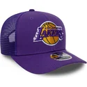 siltovka-zaoblena-fialova-snapback-9seventy-stretch-snap-eg-los-angeles-lakers-nba-new-era