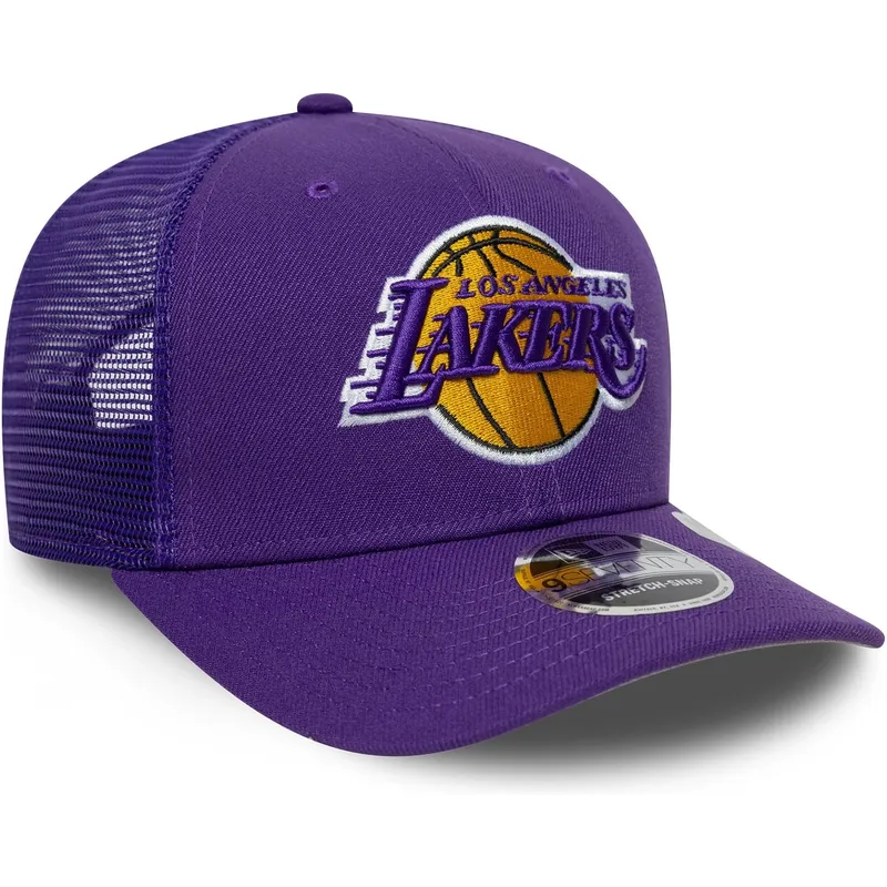 violette-trucker-cap-9seventy-stretch-snap-eg-der-los-angeles-lakers-nba-von-new-era