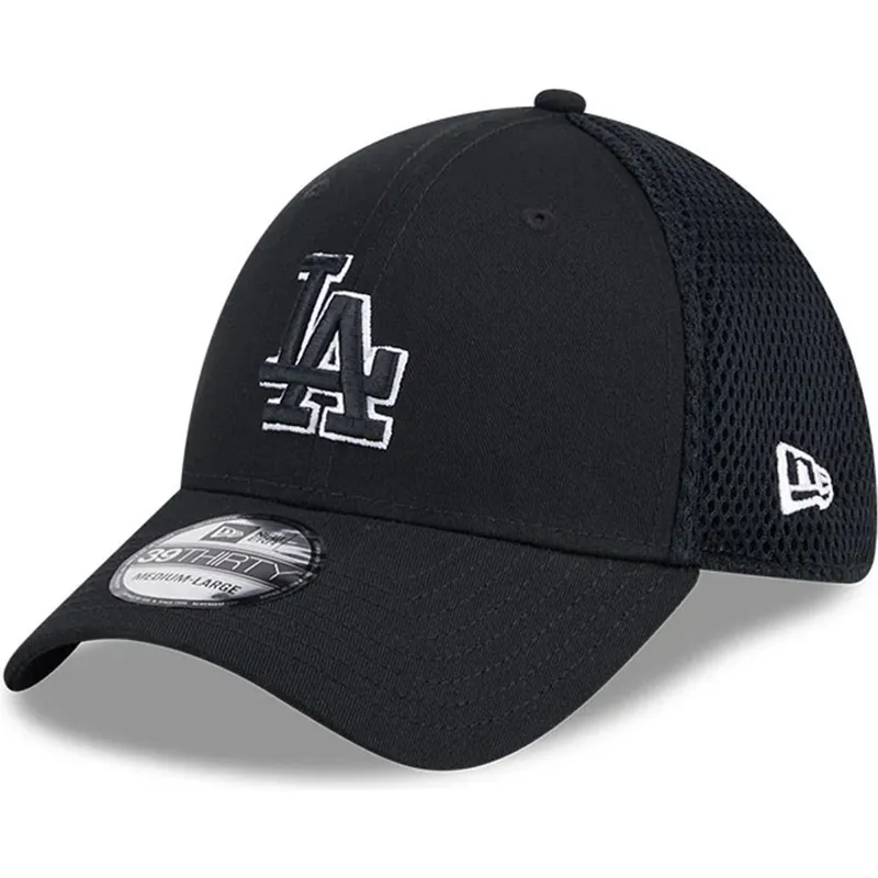 siltovka-zaoblena-cierna-upravena-39thirty-evergreen-neo-los-angeles-dodgers-mlb-new-era