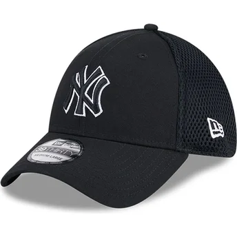 Šiltovky zaoblená kamionista čierna upravený 39THIRTY Evergreen Neo New York Yankees MLB New Era
