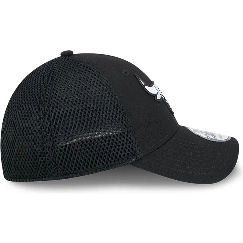 siltovky-zaoblena-kamionista-cierna-upraveny-39thirty-evergreen-neo-chicago-bulls-nba-new-era