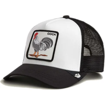 Goorin Bros. Cock Rooster The Farm White and Black Trucker Hat
