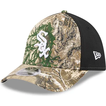 Cap zaoblená camouflage ajustada 39THIRTY M-Crown A Frame Realtree Chicago White Sox MLB New Era