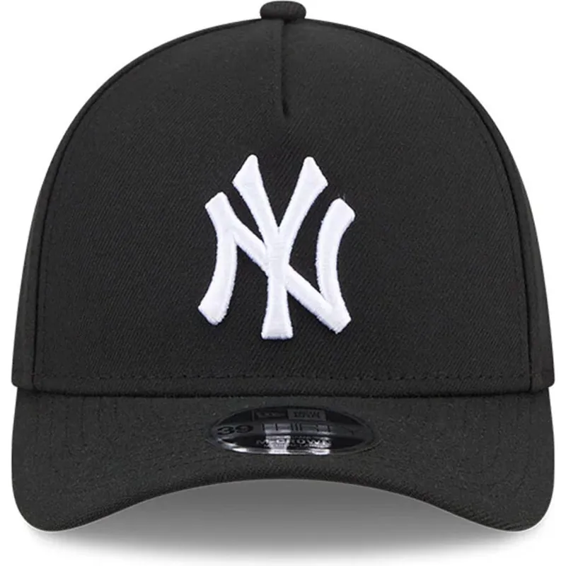 cap-zaoblena-black-ajustada-39thirty-m-crown-a-frame-new-york-yankees-mlb-new-era