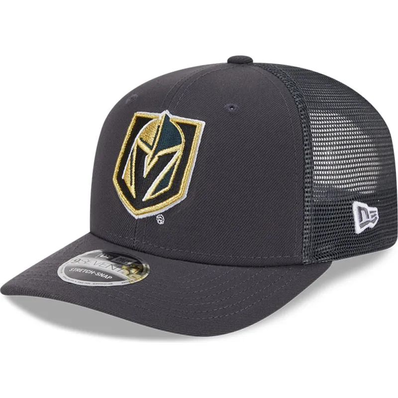 siltovka-zaoblena-siva-snapback-9seventy-stretch-snap-evergreen-vegas-golden-knights-nhl-new-era