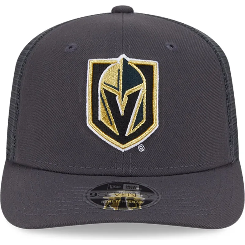 siltovka-zaoblena-siva-snapback-9seventy-stretch-snap-evergreen-vegas-golden-knights-nhl-new-era