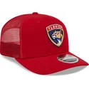 cap-zaoblena-red-snapback-9seventy-stretch-snap-evergreen-florida-panthers-nhl-new-era
