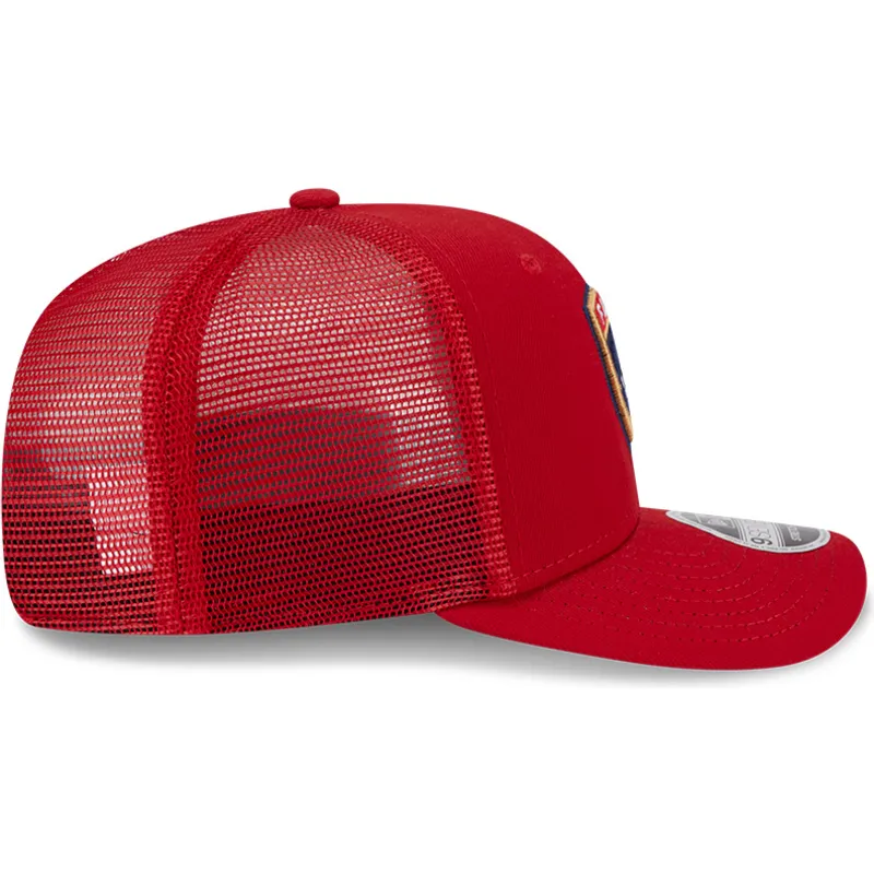 cap-zaoblena-red-snapback-9seventy-stretch-snap-evergreen-florida-panthers-nhl-new-era