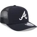 siltovka-zaoblena-tmavomodra-snapback-9seventy-stretch-snap-evergreen-atlanta-braves-mlb-new-era